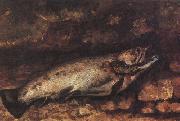 Gustave Courbet The Trout Spain oil painting reproduction